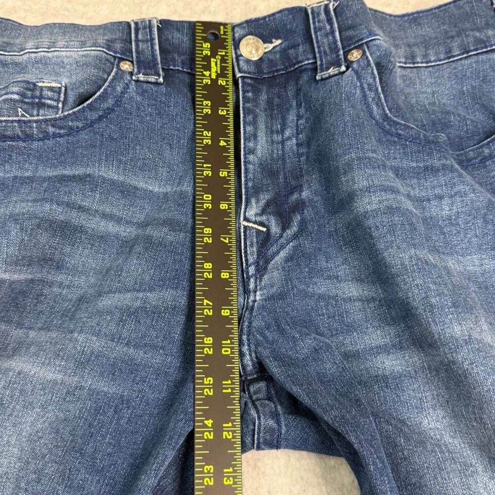 True Religion Geno Relaxed Slim Mens‎ Jeans Size 36 Blue Stretch Denim Med. Wash